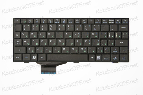 Клавиатура для ноутбука Asus eeePC 700, 701, 900, 901, 4G. Черная фото №1