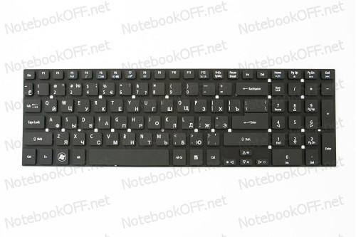 Клавиатура для ноутбука Acer Aspire 5755, 5830T, E1-522, E1-530, V3-551, V3-771 (без фрейма) фото №1