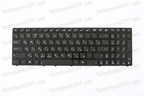 Клавиатура для ноутбука Asus K50, K51, K61, K70, F52, P50, X5d (с фреймом) фото №1