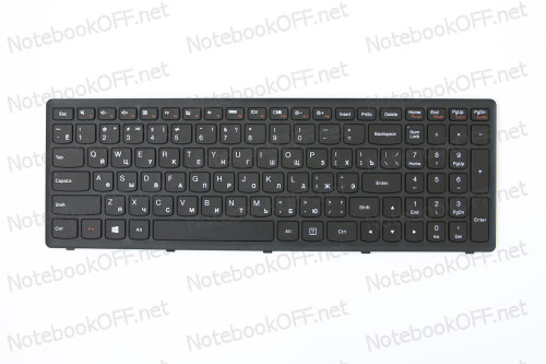Клавиатура для ноутбука Lenovo Flex 15, Flex 15D, G500s, G505s, S510p (black frame) фото №1