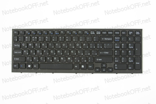 Клавиатура для ноутбука Sony VPC-EB, VPCEB Series (black frame) фото №1
