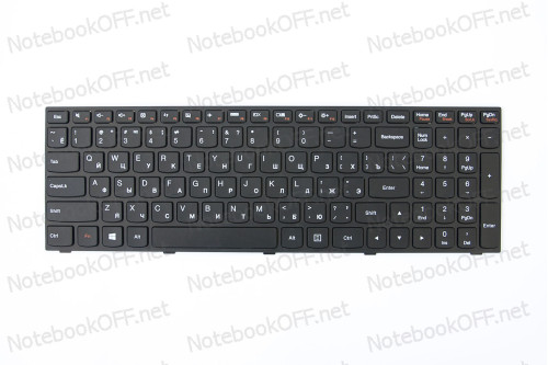 Клавиатура для ноутбука Lenovo B50-30, G50-30, G50-45, G50-70, G50-80 ,Z50-70, Z50-75, Z70-80, G70-70, G70-80, Flex 2-15 (black frame) 25-214796 фото №1
