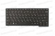 Клавиатура для ноутбука Lenovo S110, S200, S206 (black frame) фото №2