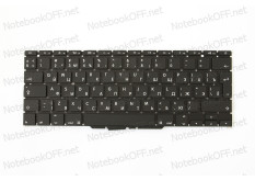 Клавиатура для ноутбука Apple Macbook Air A1370 11.6" Black (Backlit)
