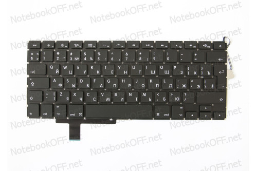 Клавиатура для ноутбука Apple Macbook Pro A1297 Black (Backlit) фото №1