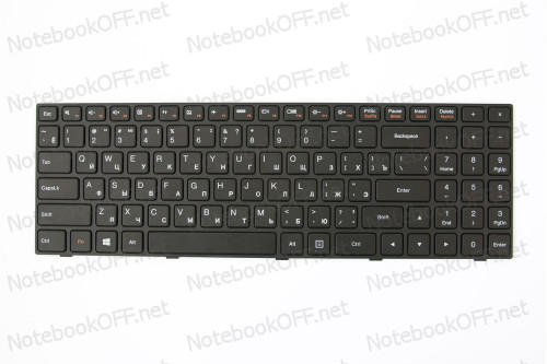 Клавиатура для ноутбука Lenovo 100-15IBY, B50-10 (black frame) фото №1