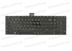 Клавиатура для ноутбука Toshiba Satellite C850, C870 (black frame)