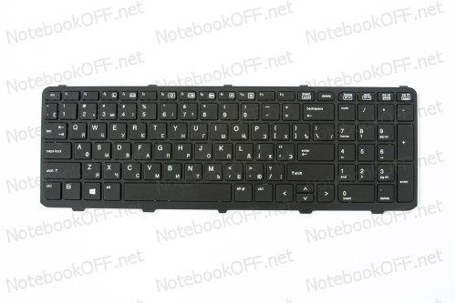 Клавиатура для ноутбука HP Probook 450 (G0, G1, G2), 455 (G1, G2), 470 (G0, G1, G2) ( (black frame) фото №1