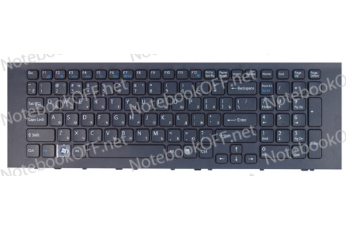 Клавиатура для ноутбука Sony VPC-EJ, VPCEJ Series (black frame) фото №1