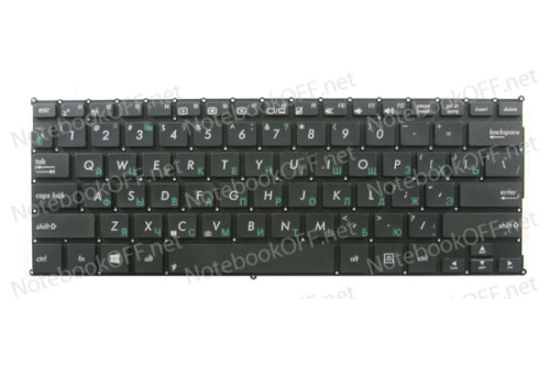 Клавиатура для ноутбука Asus S200, X201, X202 (без фрейма) фото №1