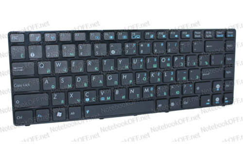 Клавиатура для ноутбука Asus A42, K42, UL30, UL31, U41 (black) фото №1