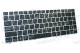 Клавиатура для ноутбука Asus A42, K42, UL30, UL31, U41 (silver) фото №2