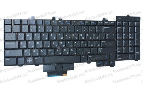 Клавиатура для ноутбука DELL Precision M6400 фото №1