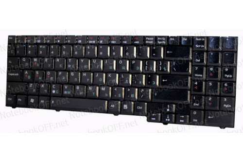 Клавиатура для ноутбука Asus M50, M51, M70, X71. Глянцевая фото №1