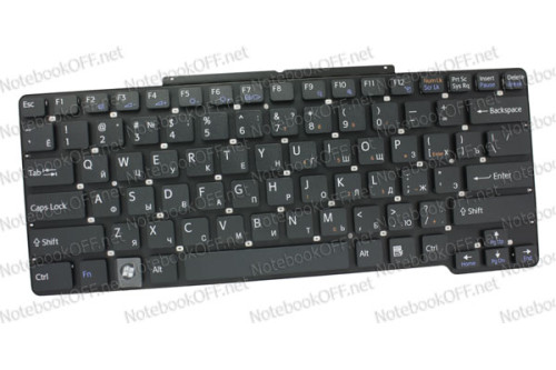 Клавиатура для ноутбука Sony VGN-SR (black, без фрейма) фото №1