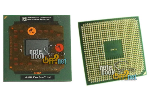 Процессор для ноутбука AMD Turion 64 MT-32 1.8GHz (TMSMT32BQX4LD) фото №1