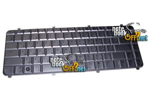 Клавиатура для ноутбука HP Pavilion dv5, dv5t, dv5-1000, dv5-1100, dv5-1200 Silver фото №1