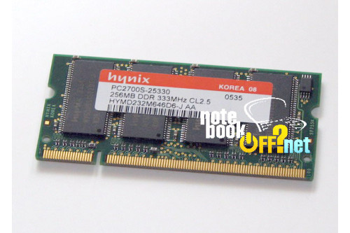 Модуль памяти для ноутбука SO DIMM DDR 256 Мб фото №1