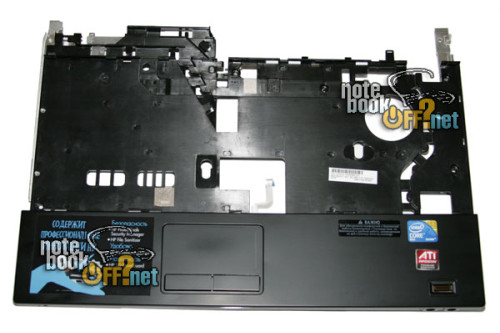 Корпус (верхняя часть, TOP CASE) для ноутбука HP Probook 4310s, 4311s с тачпадом фото №1
