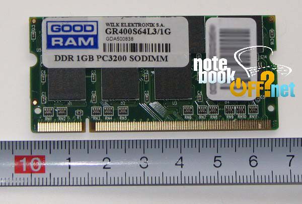 Оперативная память SO DIMM DDR для ноутбука